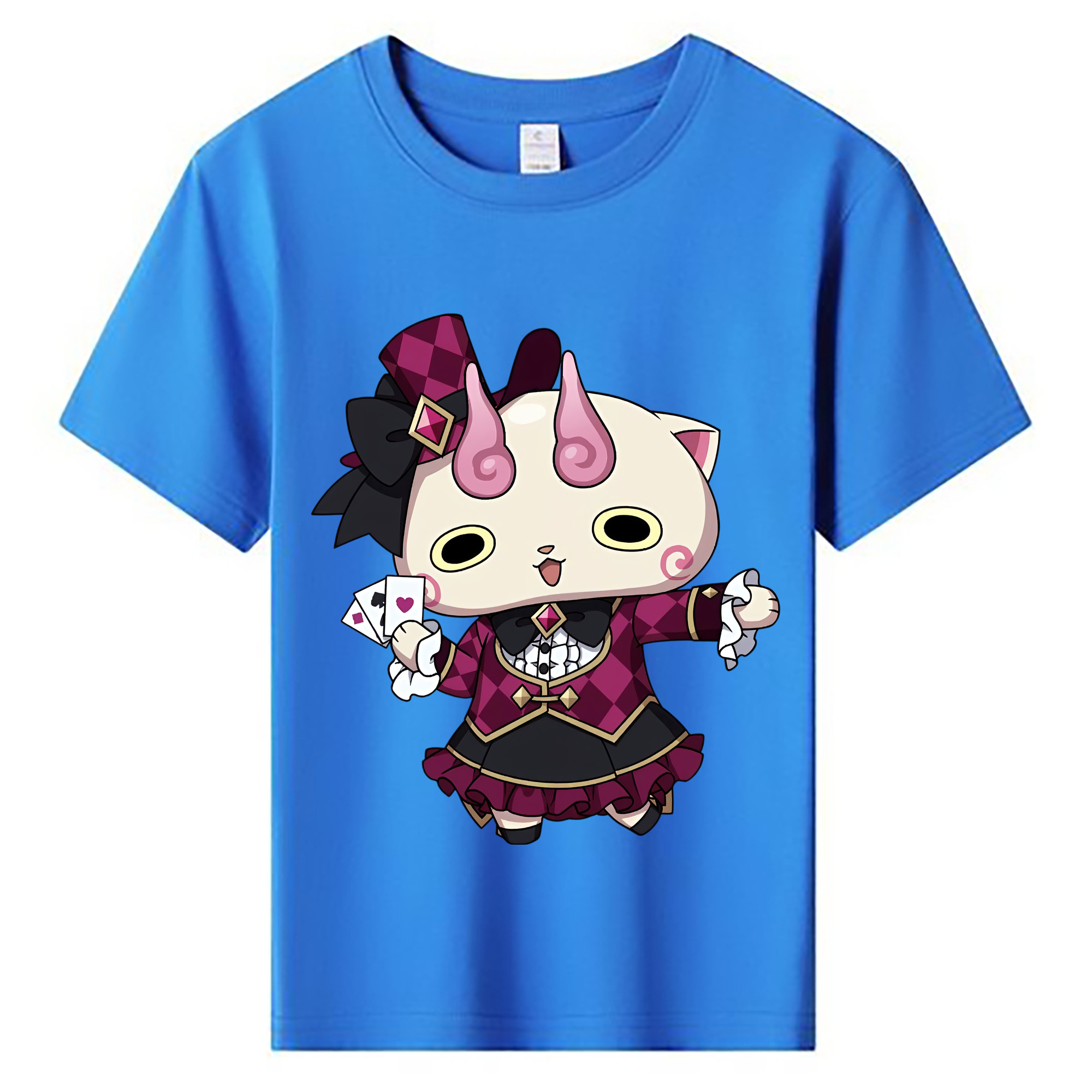 （画像用） 妖怪ウォッチ Yo-kai Watch 綿100％キッズTシャツ（フロントプリント）